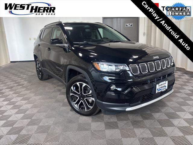 used 2022 Jeep Compass car, priced at $23,627