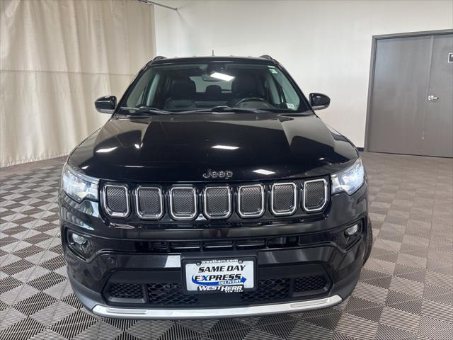 used 2022 Jeep Compass car, priced at $23,627