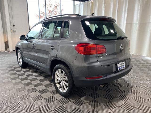 used 2018 Volkswagen Tiguan Limited car, priced at $13,278