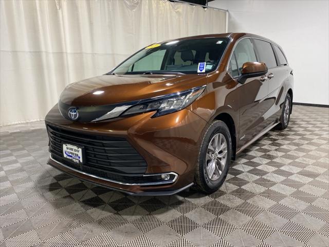 used 2021 Toyota Sienna car, priced at $42,929