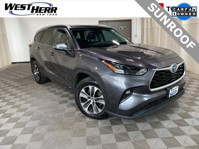 used 2023 Toyota Highlander Hybrid car, priced at $39,854