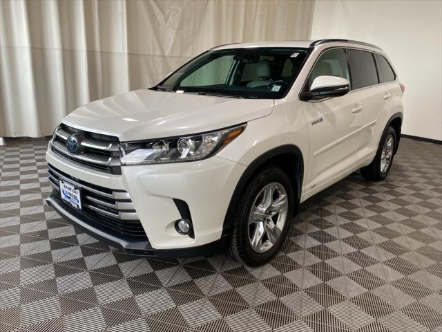 used 2018 Toyota Highlander Hybrid car, priced at $28,096