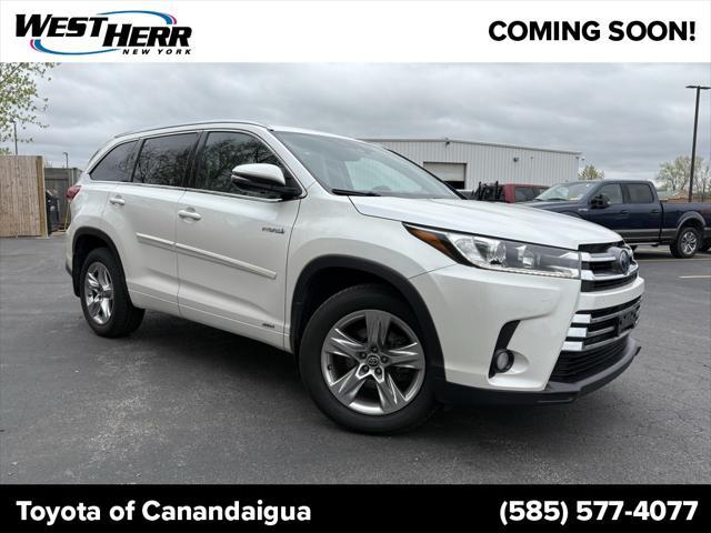 used 2018 Toyota Highlander Hybrid car, priced at $28,396