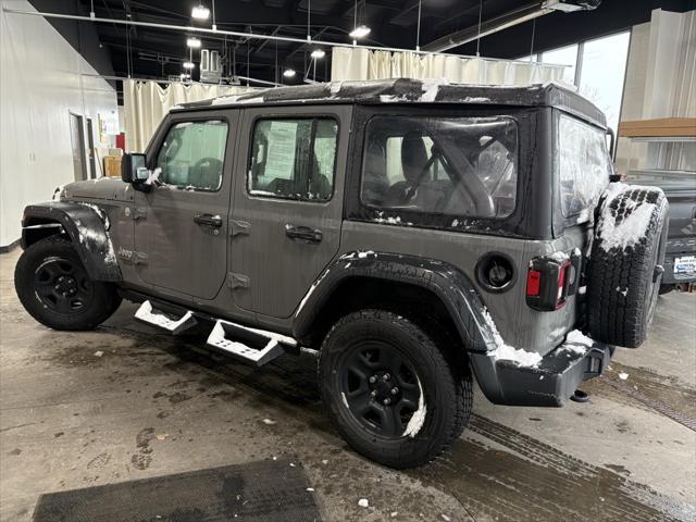 used 2021 Jeep Wrangler Unlimited car, priced at $28,371