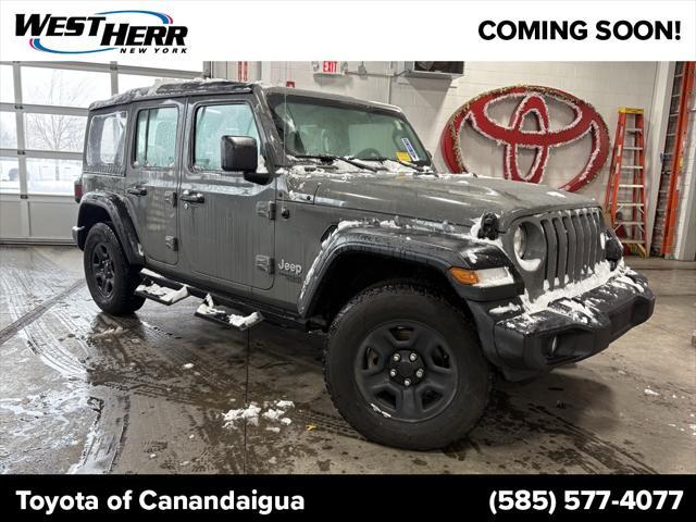 used 2021 Jeep Wrangler Unlimited car, priced at $28,371