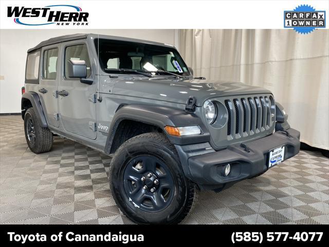 used 2021 Jeep Wrangler Unlimited car, priced at $27,071