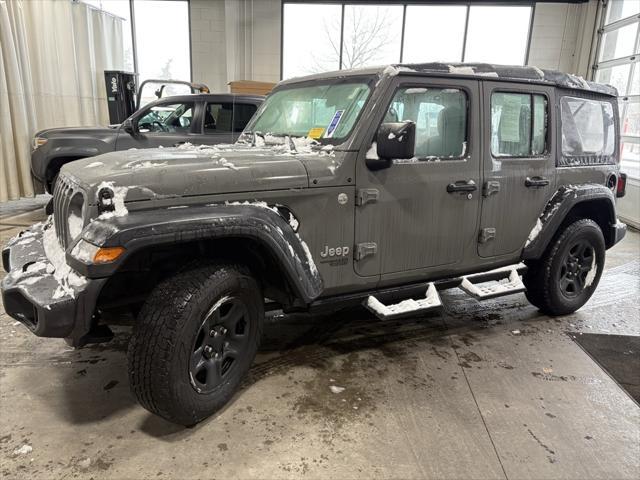 used 2021 Jeep Wrangler Unlimited car, priced at $28,371