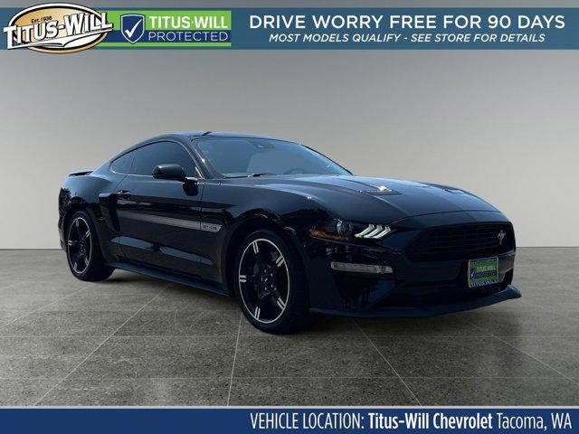 used 2021 Ford Mustang car, priced at $40,850