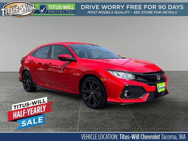 used 2017 Honda Civic car, priced at $22,450