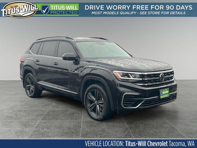 used 2021 Volkswagen Atlas car, priced at $30,998