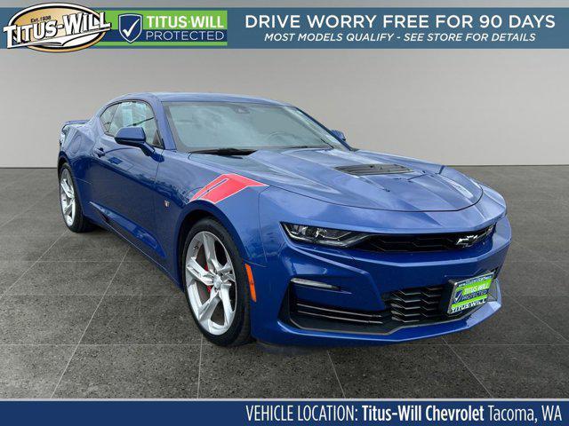 used 2021 Chevrolet Camaro car, priced at $47,950