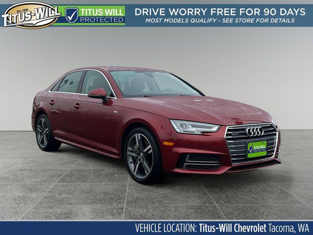 used 2018 Audi A4 car, priced at $22,796