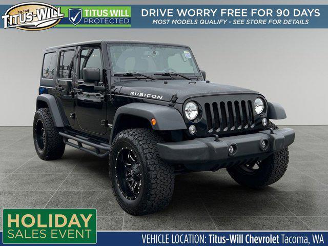 used 2015 Jeep Wrangler Unlimited car, priced at $26,825