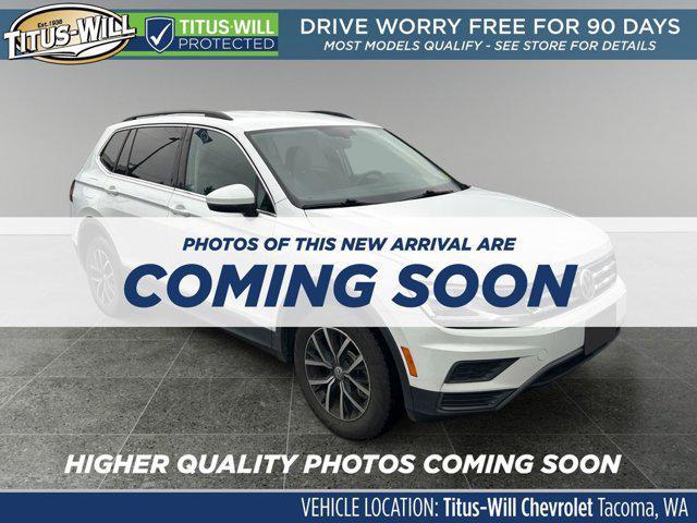 used 2021 Volkswagen Tiguan car, priced at $19,444