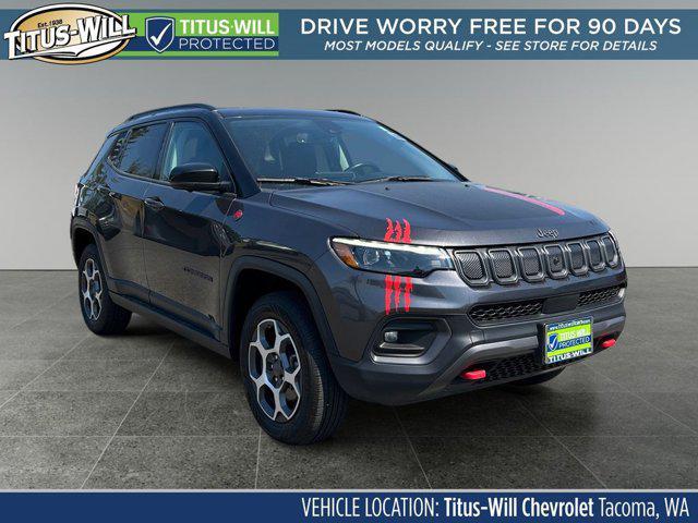 used 2022 Jeep Compass car, priced at $25,998