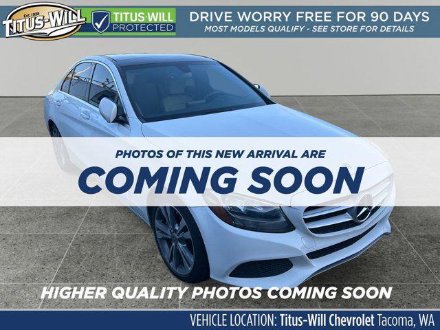 used 2018 Mercedes-Benz C-Class car, priced at $21,885