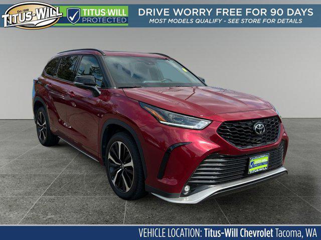 used 2021 Toyota Highlander car, priced at $34,251