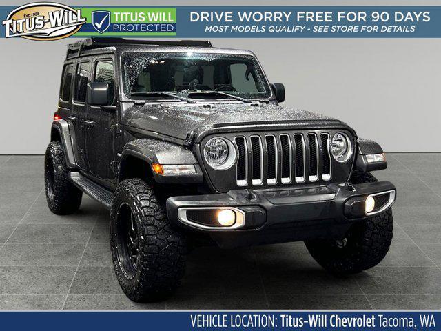 used 2021 Jeep Wrangler Unlimited car, priced at $34,966