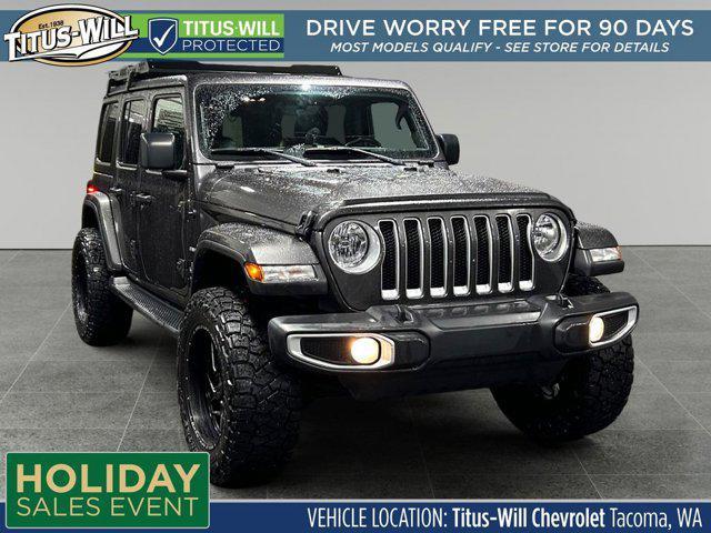 used 2021 Jeep Wrangler Unlimited car, priced at $35,888