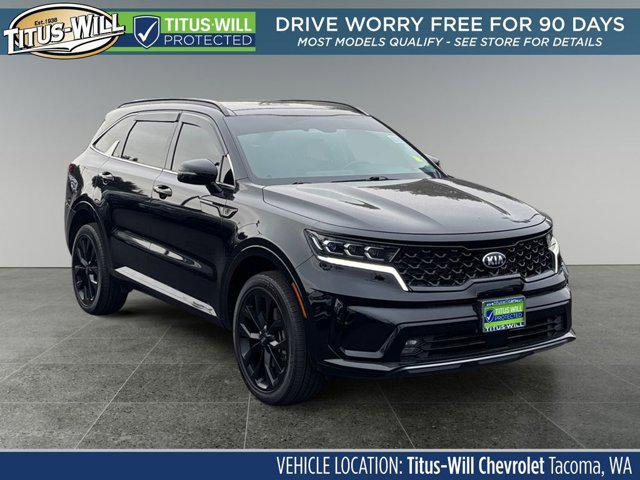 used 2021 Kia Sorento car, priced at $29,650