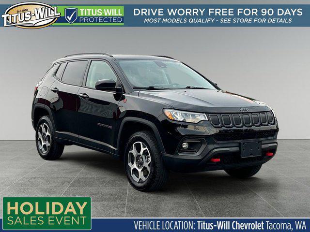 used 2022 Jeep Compass car, priced at $26,955