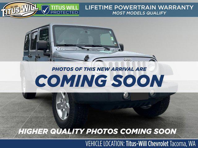 used 2014 Jeep Wrangler Unlimited car, priced at $19,884
