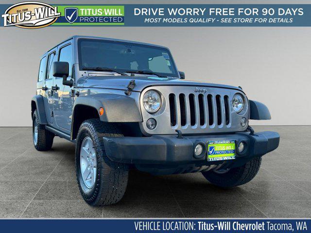 used 2014 Jeep Wrangler Unlimited car, priced at $19,994