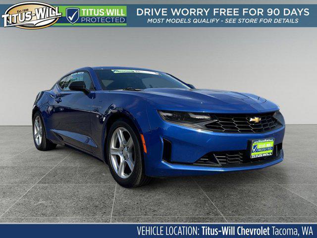 used 2020 Chevrolet Camaro car, priced at $27,859