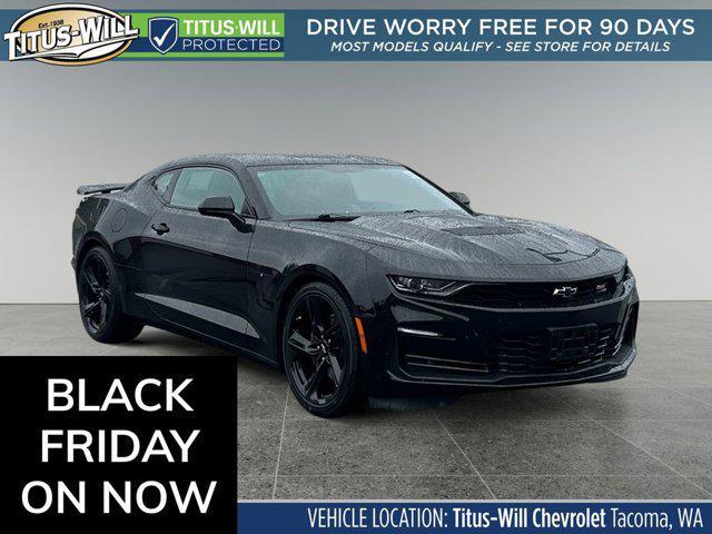 used 2022 Chevrolet Camaro car, priced at $44,980