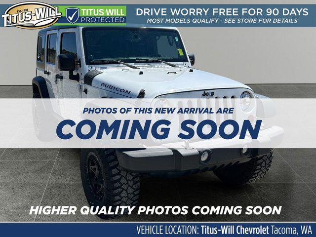 used 2013 Jeep Wrangler Unlimited car, priced at $20,850