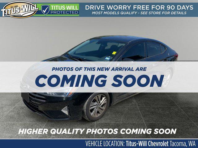 used 2019 Hyundai Elantra car, priced at $12,450