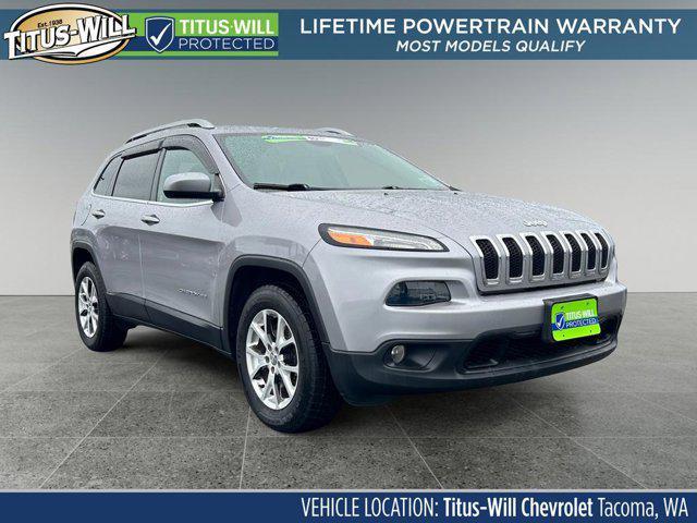 used 2018 Jeep Cherokee car, priced at $19,355