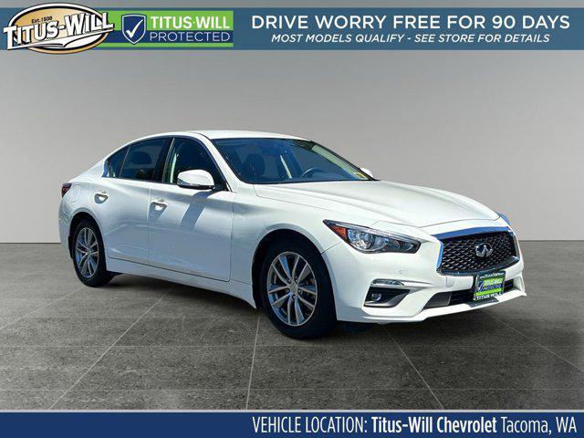 used 2021 INFINITI Q50 car, priced at $28,450
