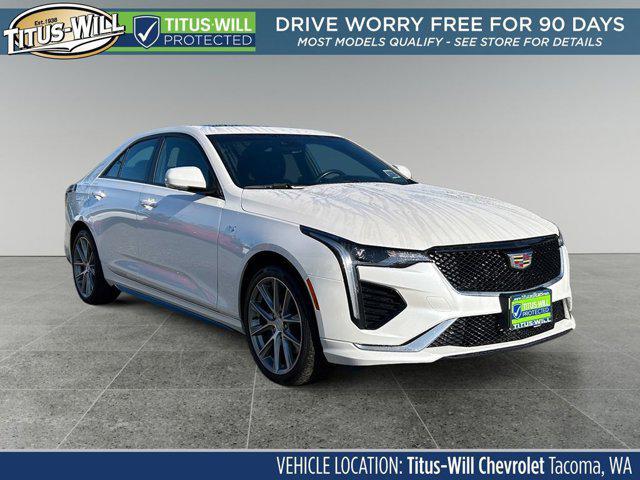 used 2020 Cadillac CT4 car, priced at $30,000