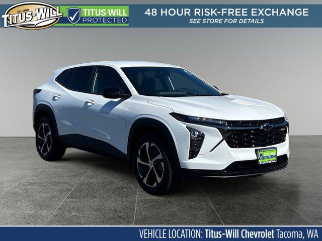 new 2025 Chevrolet Trax car, priced at $23,990