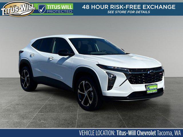 new 2025 Chevrolet Trax car, priced at $23,990