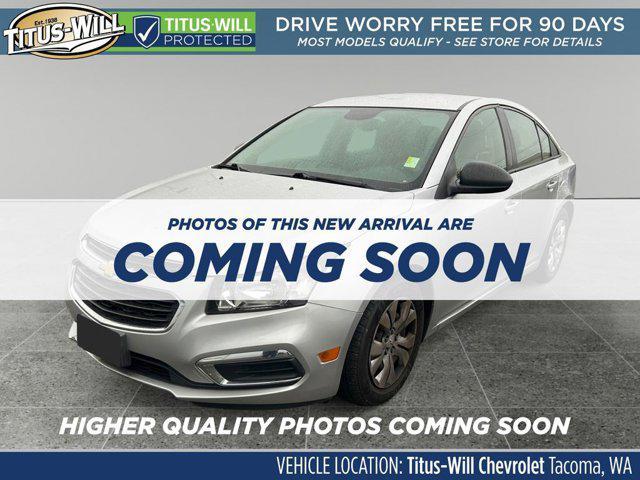 used 2016 Chevrolet Cruze Limited car, priced at $8,750