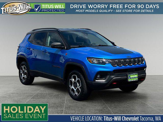 used 2022 Jeep Compass car, priced at $24,685