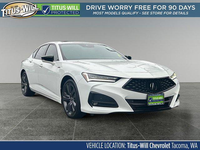 used 2023 Acura TLX car, priced at $39,999
