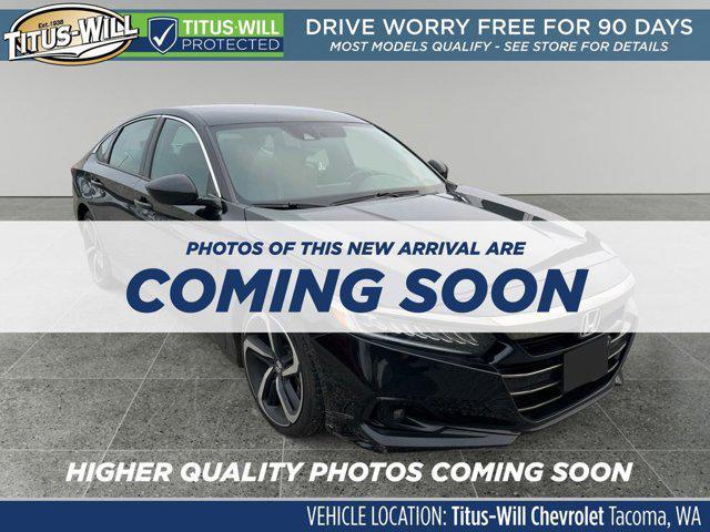 used 2021 Honda Accord car, priced at $24,996