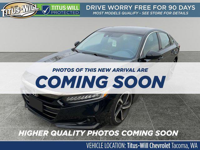 used 2021 Honda Accord car, priced at $24,996