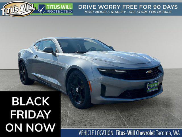 used 2023 Chevrolet Camaro car, priced at $27,000