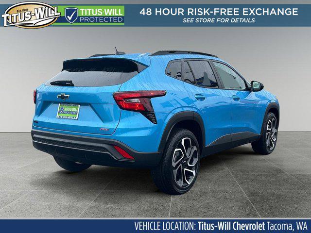 new 2025 Chevrolet Trax car, priced at $27,480