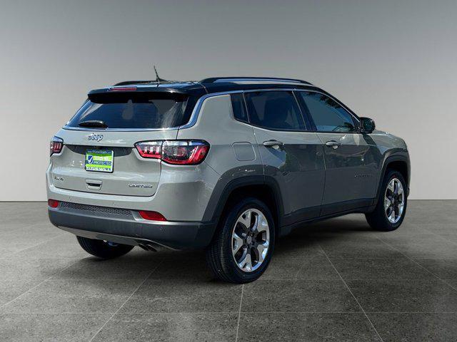 used 2021 Jeep Compass car, priced at $23,850