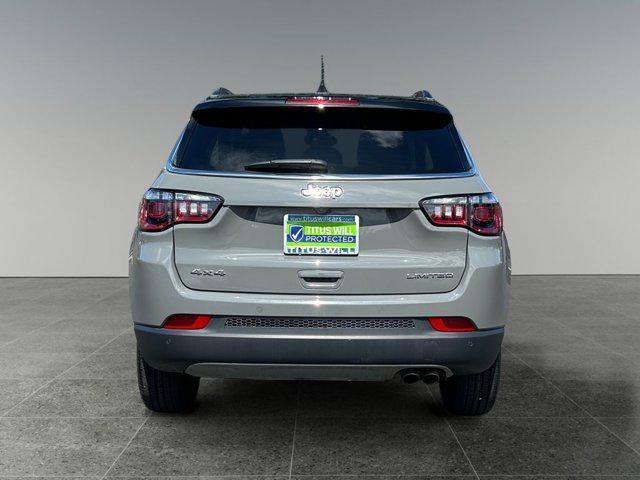 used 2021 Jeep Compass car, priced at $23,850