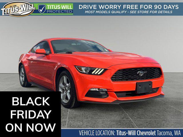 used 2016 Ford Mustang car, priced at $17,824