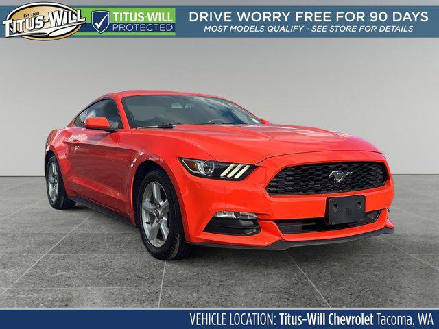 used 2016 Ford Mustang car, priced at $16,977