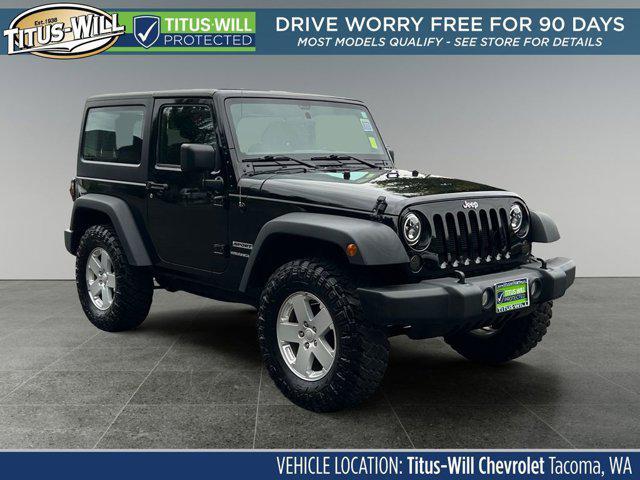 used 2015 Jeep Wrangler car, priced at $18,850