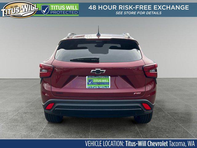 new 2025 Chevrolet Trax car, priced at $26,085