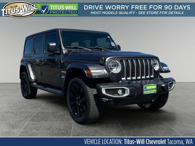 used 2021 Jeep Wrangler Unlimited car, priced at $37,499